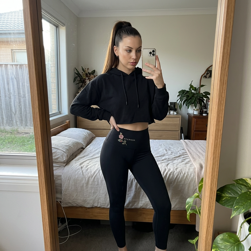 morning fit check · NyxRosa ✨